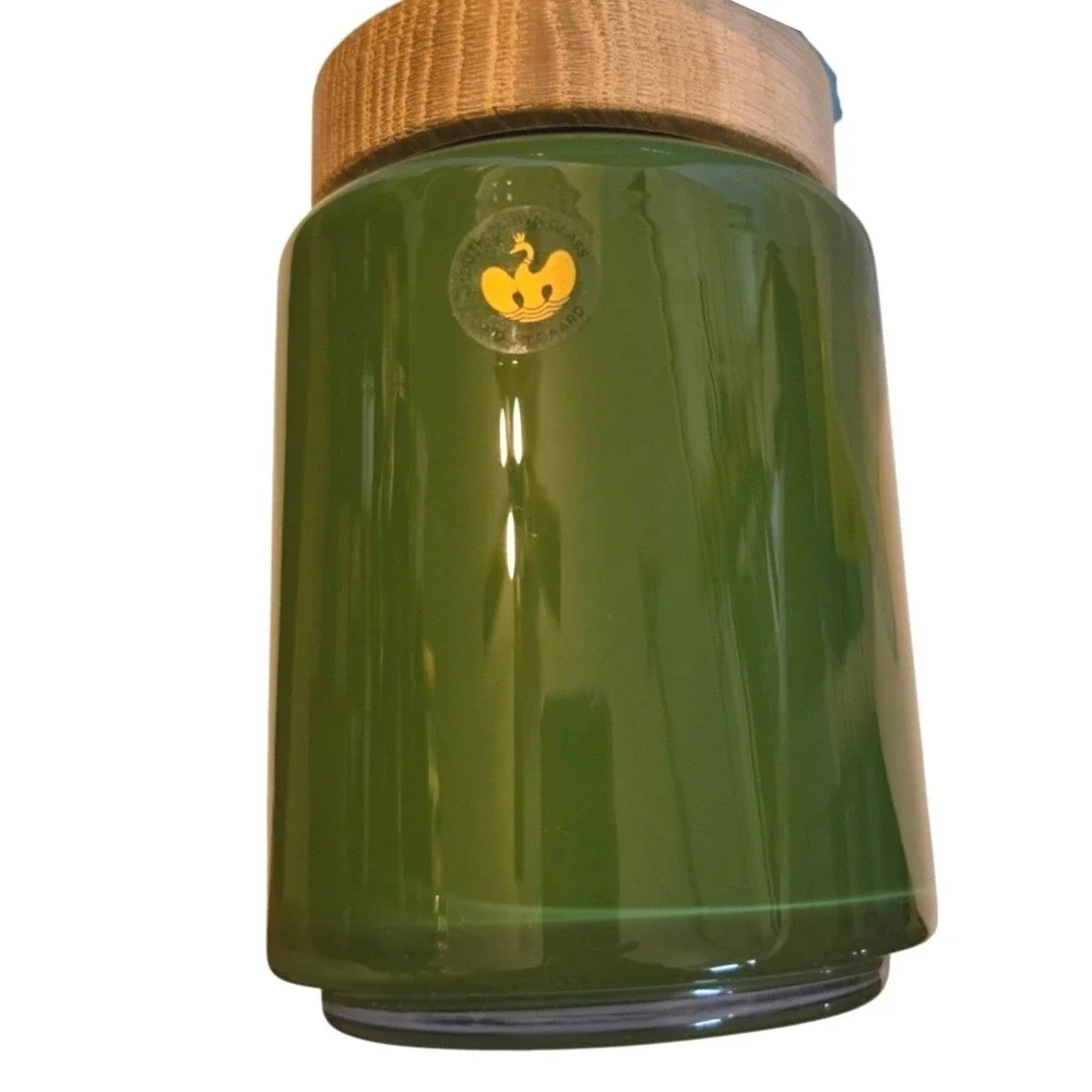 Holmegaard Palet Canisters Michael‎ Bang 1969 Vintage Danish Glass Set of 3